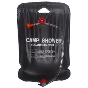 Sac de douche Solar Shower Camp 20 litres noir200K