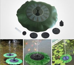 Bomba de agua solar 7V Waterpomp Panel flotante Plantas de jardín Fuente de agua de recambio Pool Automatical para fuentes Cascadas Nueva c607