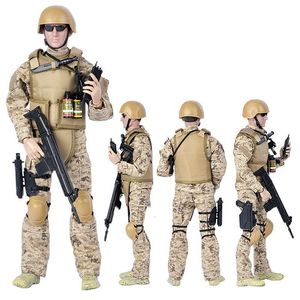 Soldat 16 soldats des Forces spéciales BJD, ensemble de figurines d'action pour hommes de l'armée militaire, 230915