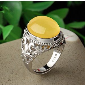 Bague en argent massif 925 réglable Iris Montage fleur de lys coupe creuse vierge Semi Mount 18 mm 13mm Ring base holder