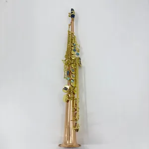 Saxo Soprano material de cobre fósforo Bb nivel profesional