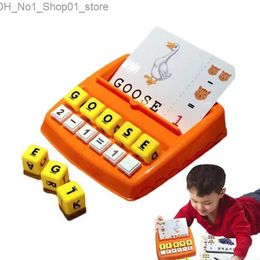 Tri Nesting Stacking Toys Jeux d'orthographe pour les enfants âgés de 3 à 5 ans Jouet d'apprentissage arithmétique Montessori Early Educational Preschool Kindergarten Q231218