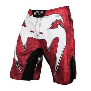 SOTF Mma Shorts Snake Head Boxing Shorts Mma Muay Thai Sanda Boxeo Boy Kickboxing Mma Shorts Fierce Fighting Short Boxing