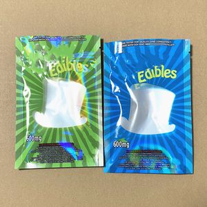 sacs d'emballage de bonbons acidulés 600 mg mylar petit emballage en plastique sours gummies gommeux pack original sac d'emballage bagges