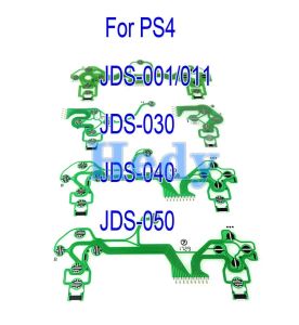 Haut-parleurs 100pcs Film conducteur Clavier Cable Flex Câble PCB Boutons de ruban Board pour PS4 4 Pro Slim JDM JDS 001/011/030/040/050