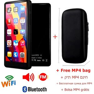 Haut-parleurs 128 Go Bluetooth Lecteur MP4 Wifi Android Écran tactile Radio sans perte Téléchargement gratuit de musique vidéo Lecteur MP3 Haut-parleur Enregistreur vocal
