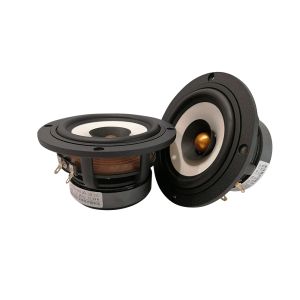 Haut-parleurs 2 pièces New Aucharm 4 '' DG403 Drive de haut-parleur à gamme complète Caste d'aluminium IIR CONE MIXE MIXET MIXET 4 / 8OHM 25W