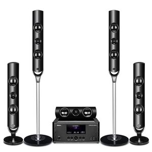 Haut-parleurs 5.1Système de cinéma maison haut-parleur Bluetooth musique 360 degrés stéréo Surround haut-parleur ensemble caisson de basses salon Audio boîte de son