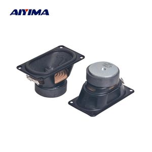AIYIMA 2 pièces 8 Ohm 20W haut-parleurs 3.5 pouces gamme complète rectangulaire externe bord à bulle bricolage Bluetooth haut-parleur multimédia