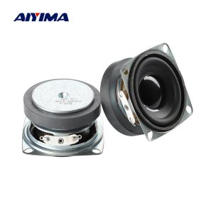 Haut-parleurs Aiyima 2pcs 2 pouces en pleine gamme portable audio haut-parleur 8 ohm 10W Conférenciers Sound Colonne 20 Core Loudspeaker DIY Home Theatre Party