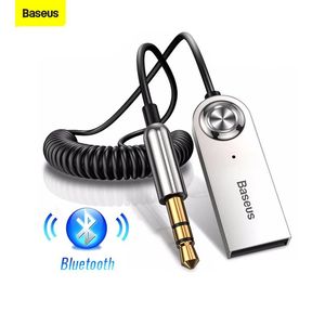 Altavoces Baseus Cable Adaptador Bluetooth Aux 3.5mm para Altavoz de Automóvil Bluetooth 5.0 Adaptador Inalámbrico de Audio y Música Kit Manos Libres para Auto Receptor Bt