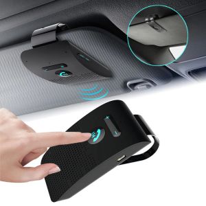 Altavoces Altavoz Bluetooth Kit de manos libres para coche visera con Clip receptor de Audio inalámbrico altavoz reproductor de música fuerte manos libres coche
