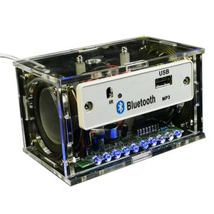 Haut-parleurs DIY Bluetooth Haut-parleur FM Radio Kit Composant de formation de soudage électronique pour les étudiants universitaires Enseignement Production Pièces d'assemblage