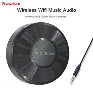 Altavoces M5 Audiocast para Airplay Receptor de altavoz de audio inalámbrico de música 2.4g Wifi Música de alta fidelidad para adaptador Dlna Airplay Spotify Streamer