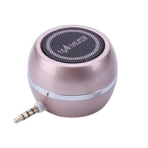 Haut-parleurs Mini haut-parleur 3,5 mm AUX Jack Amplificateur de son Lecteur de musique Batterie au lithium intégrée pour téléphone portable ordinateur portable tablette