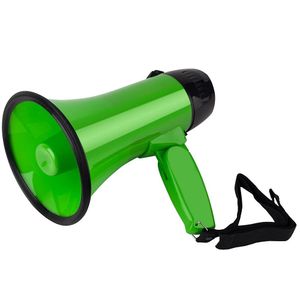 Haut-parleurs Portable 25 watts haut-parleur d'enregistrement klaxon Guide touristique haut-parleurs Microphone haut-parleur Bullhorn mégaphone