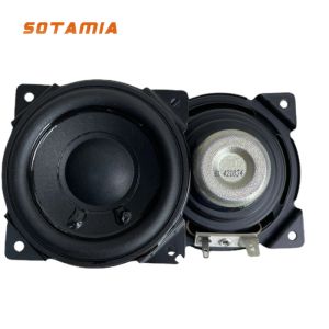 Haut-parleurs sotamia 2pcs 2,75 pouces entièrement fréquence spaekers 4 ohm 15W Néodymium magnétique haut-parleur hifi stéréo home music haut-parleur