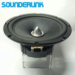 Haut-parleurs Sounnerlink 6,5 pouces Hifi Full gamme haut-parleur en aluminium Bullet Tweeter Unit Kapton Cone