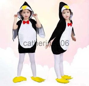 Occasions spéciales pingouin Animal Halloween Costume pour bébé infantile garçons filles tenue déguisement Cosplay tenues vêtements pour fête de carnaval x1004