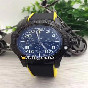 Meilleure Promo Hurricane Chronogprah – montre à Quartz pour hommes, cadran noir, PVD, acier noir, Nylon, caoutchouc, Hel2638, XB1210E4, nouvelle collection