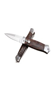 Offre spéciale SOG Fielder Automatic F122 Couteau 8CR13mov Satin Blade Steel Cocobolo Handle Rescue Knife Cutting Tools G707 Single A8774627