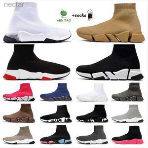 Speed ​​Socks Fashion Designer Sock Shoe Casual Shoes 2.0 Platform Mens Woman Runner Triple Black White Shoe Master Warking Outdoor Sports Sneakers Taille Sneaker