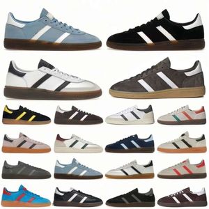 Spezials Handball Spezial Designer Sports Chaussures Casual Plateforme Aluminium Blackgum noir transpare