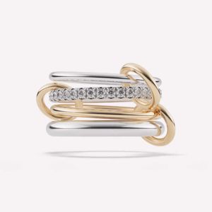 Spinelli anneaux Nimbus SG Gris créateur similaire Nouveau dans la joaillerie de luxe x Hoorsenbuhs Microdame stack ring