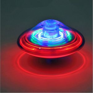 Spinning Top Giroscopio eléctrico Láser Color Flash Luz LED Juguete Música Gyro PegTop Spinner Juguetes clásicos Venta Niños 230615