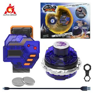 Spinning Top Infinity Nado 3 Electronic Thunder Stallion Skyshatter Fiend Controller Gyro AutoSpin Kids Anime Toy 230202