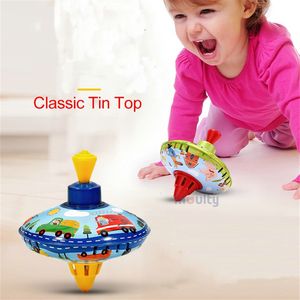 Toupie Moulty Classique Spinning Tin Top Jouet Enfants Jouet Éducatif Interactif pour Enfants Jouet Cadeau pour Enfants 230608