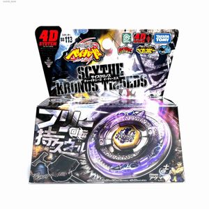 Spinning Top Takara Tomy Beyblade Burst BB113 Sickle Kronos Booster Metal Fusion Rotation Top Toy Arena Battle Beyblade Gyroscope Childrens Gift Japon L240402