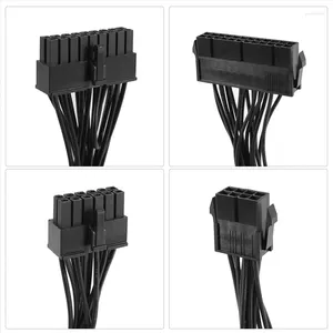 Cuillères câble de Conversion de puissance de la carte mère 24 broches à 18 broches 8 broches 12 broches Support alimentation ATX adapté pour HP Z440 Z640