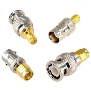 Cups SMA à BNC Kits 2 Set RF Adapter Connecteur pour SDR Ham Radio Baofeng UV-5R UV82 V-5R5 Mandheld à deux voies B