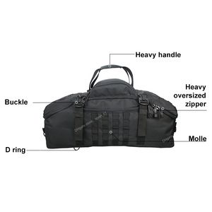 40L 60L 80L Waterproof Travel Bags Large Capacity Luggage Bags Men Duffel Bag Travel Tote Weekend Bag Military Duffel Bag Sport BagsGym Bags