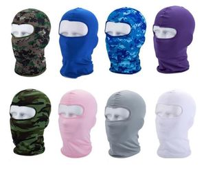 Mascarilla de esquí deportiva Mascarilla de ciclismo de bicicleta Caps Motocicleta Barakra Hat CS A prueba de viento Piezas de polvo a prueba de viento Camuflaje Máscara táctica WCW812