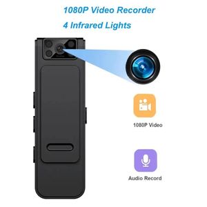 Sports Action Video Cameras Digtal Body Mini Camera Video Audio Recorder HD 1080P Conference Outdoor Sports Loop Recording Magnetic Backclip Bicycle Camera 230904
