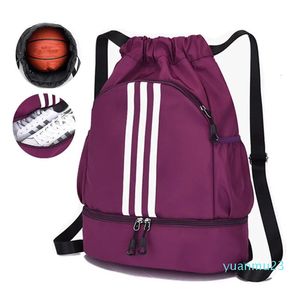 Sac à dos de sport femmes voyage Football entraînement grand week-end de basket-ball Fitness bagages Camping Bolsas pour chaussures hommes sacs de sport 240111