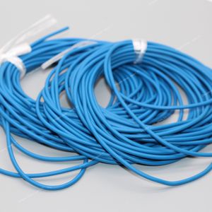 Cuerda de pesca elástica sólida de 2,5mm de diámetro, accesorios de pesca de 10M, línea de goma de buena calidad para pescar peces, cuerda de pesca solid Rubber Fishing Rope