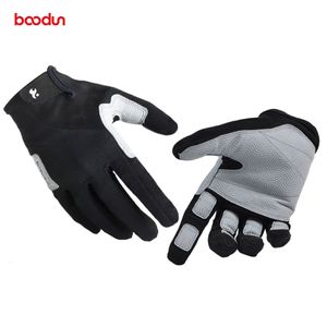 Gants de sport Boodun doigt complet antidérapant microfibre Fitness gants de musculation hommes femmes escalade randonnée équipement de sports de plein air 230918
