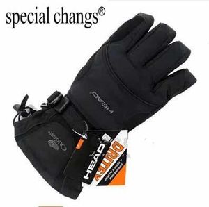 Sports Gloves brand men s ski gloves Snowboard Snowmobile Motorcycle Riding winter Windproof Waterproof unisex snow 230821