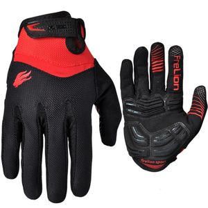 Guantes deportivos FIRELION Al aire libre Dedo completo Gel Pantalla táctil Ciclismo Off Road Dirt Mountain Bike Bicicleta MTB DH Downhill Motocross Glove 230907