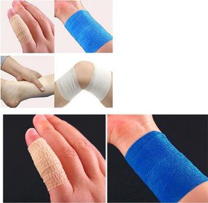 Protection Sport Bandage élastique auto-adhésif Couleur Bandage Muscle Bande articulations des doigts Wrap Trousse de premiers soins