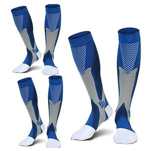 Sports Socks Brothock 3 Pairs Sport Compression Men 2030 mmhg Run Nurse Flight for Edema Diabetic Varicose Veins 230608