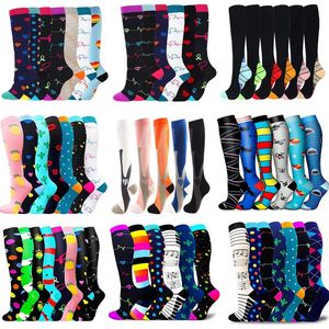 Sports Socks Dropship Compression Stockings Lot Varicose Veines Nurse Football Running Men Women Outdoor Unisex 231213