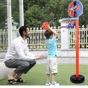 Jouets de sport enfants jeu de basket-ball ensemble réglable objectif extérieur Interaction intérieure garçon enfants jeu de cour