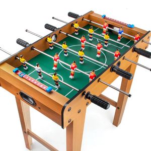 Jouets de sport Table de football en bois avec quatre barres et six jeux de table d'intérieur interactifs pour parents et enfants 231030