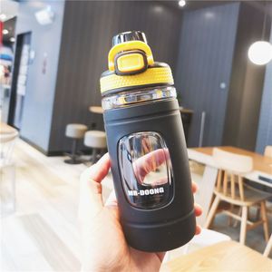 Bouteille d'eau sportive 550 ml BPA BPA FELLE PRÉPENCE Tritan Bouteilles Lightweight For Outdoors Camping Cycling Gym GGA4323