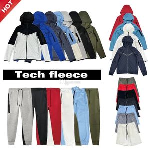 Ropa deportiva Tech Fleece Set Designer Techfleece Pant Chándal para hombre Mujer Pantalones cortos deportivos Pantalones de jogging Trajes de pista gruesos Pantalones de hombre Pantalón de sudor Tamaño M-2XL