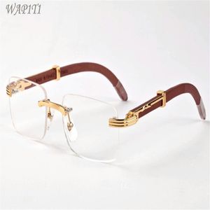 Gafas de sol spot para mujeres Capas de búfalo clásico Gases de madera de madera para el hombre Ven con cajas lunettes gafas de sol341p